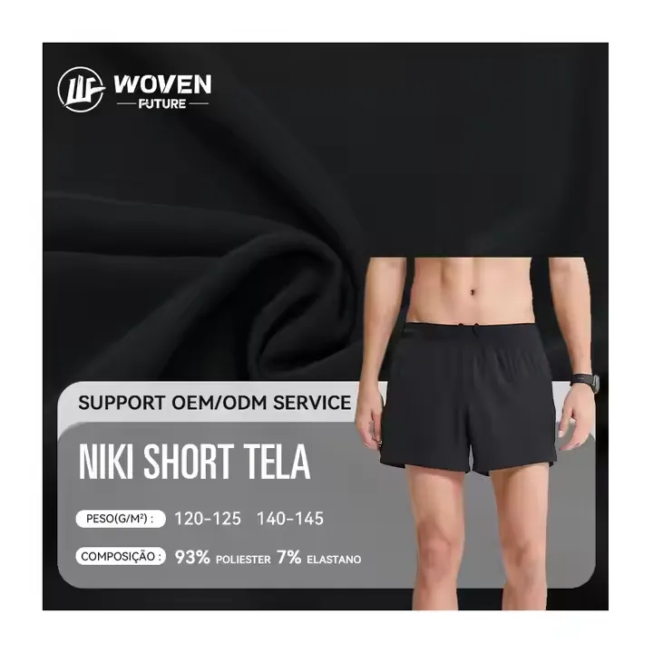 Shaoxing wovenfuture ripstop running sport active polyester tela 4 vias licra erg flx nw microfiber fabric for sports