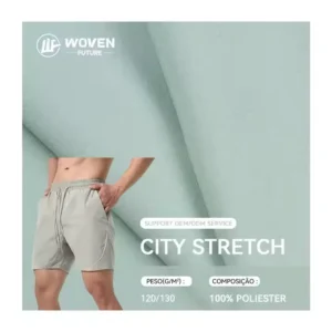Shaoxing Woven Future woven 150d tela suplex deportiva waterproof oil proof microfiber city stretch fabric for sports
