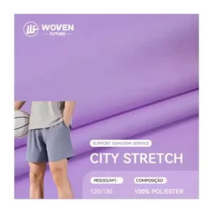Shaoxing Woven Future microfiber textile woven waterproof fabric sports sets telas para vestidos casuales microfiber fabric