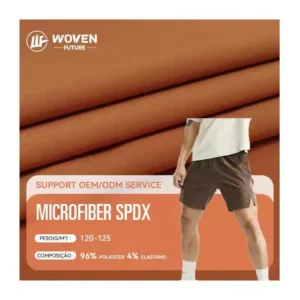 Shaoxing WovenFuture 120gsm 100d Tela Para Ropa Deportiva 4 Way Stretch Ns Licra Material Sports Set Microfiber Spandex Fabric