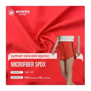 Shaoxing Woven Future four ways 100d licra tela elastica delgada de suplex deportivo ploy microfibra spandex fabric for men