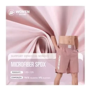Shaoxing WovenFuture 100d four way polyester flat wholesale moletom cor solida tecido sports sets spandex licra fabric