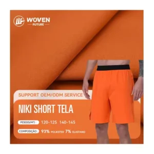 Shaoxing Woven future 100d 120gsm soft licra waterproof 93% polyester 7% elastane tejido de poliuretano microfibra fabric