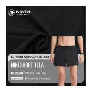 Shaoxing wovenfuture ripstop running sport active polyester tela 4 vias licra erg flx nw microfiber fabric for sports