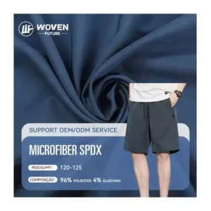 Shaoxing Woven Future 4way polyester spandex licra microfiber quick-dry comprar tecido da china microfibra spandex fabrics