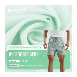 Shaoxing wovenfuture 100d rollos polyester sports de tela licra spandex al mayor four way stretch microfiber spandex fabric