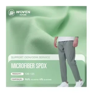 Shaoxing WovenFuture 100d plain four way licra favric stretchable licra espaola telas de pollera microfiber spandex fabric