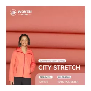 Shaoxing WovenFuture woven 150d elastane waterproof tpu trade 100% polyester mechanical stretch microfibra fabric for sports